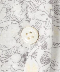 J.PRESS LADIES 【洗える】ポリエチレンスパンブロードフラワープリント ブラウス