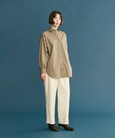 #Newans 【洗濯機可】ロールアップカフスシャツ