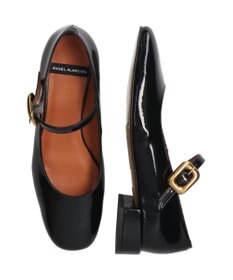 INTER-CHAUSSURES 【ANGEL ALARCON】ローヒールストラップパンプス