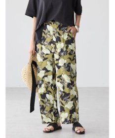 AMERICAN HOLIC イージーケア＋接触冷感プリントリラックスパンツ