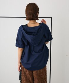 CRAFT STANDARD BOUTIQUE オーバーサイジングフード付きシャツ