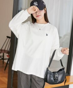 WEGO USPOLOだぼそでカラーロンT