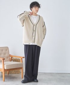 WEGO ハンドステッチカーディガン