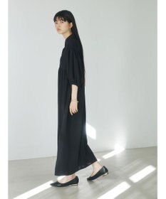 Green Parks ａ．衿付き切り替えワンピース