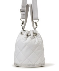 LeSportsac DRAWST BUCKET W PEARLS/ミストグレーパール