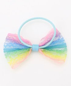 ANY KIDS 【WEB限定】ヘアゴム 3SET（レインボーリボン）