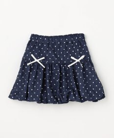 ANY KIDS 【洗濯機可能】バルーン ドットスカート