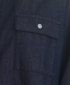 WEGO 【ANGIE VINTAGE】オーバーサイズデニム半袖シャツ