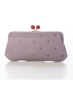 UNBILLION ペルケ perche / アクリル玉がま口長財布