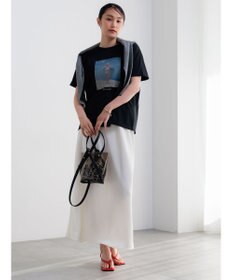 Te chichi マリリンモンロービーチフォトTシャツ