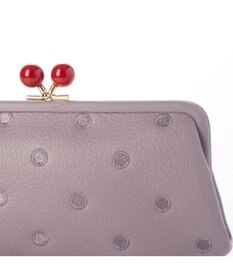 UNBILLION ペルケ perche / アクリル玉がま口長財布