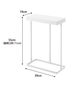 tower スリム蓋付き分別ゴミ袋ホルダー タワー 45L 横開き 2個組 ホワイト