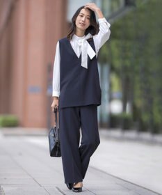 J.PRESS LADIES 【WEB限定カラーあり・撥水加工】キャップ パンプス