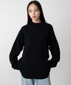 WEGO 【ユニセックス着用ITEM】ミラノリブモックネックプルオーバー