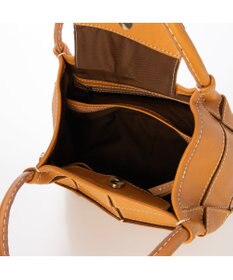 UNBILLION ピークスピーク PEAKSPEAK / 牛革パッチワーク・フラップトートS