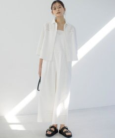 組曲 S エンブロイダリーレース襟付 ブラウス