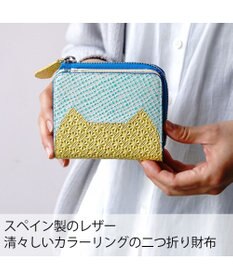 tsumori chisato CARRY スプリングねこパズル 2つ折り財布
