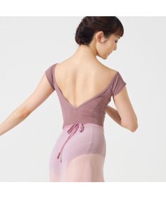 Chacott ◎【Nela ライン】キャップスリーブレオタード