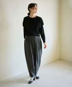 #Newans 【洗える】ケープカラープルオーバー