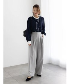 Te chichi タックワイドフルレングスパンツ