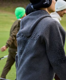 PW CIRCULUS 【手洗い洗濯可】【MEN】グラデーションニットフーディ ゴルフ