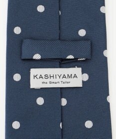 KASHIYAMA KASHIYAMAオリジナル【JAPAN MADE】ドットネクタイ