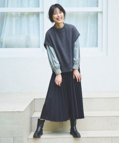 ANY 【洗濯機可】裏毛スウェットベスト