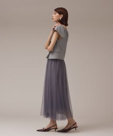GRACE CONTINENTAL チュールリバーシブルスカート