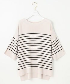 ANY SIS 【接触冷感・UVカット・洗える】ビューティクールボートネック プルオーバー