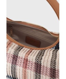 DAKS 【軽量】ポリエステル ハウスチェック 2WAYワンハンドルバッグ