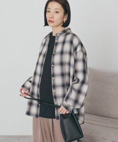 AMERICAN HOLIC 【イージーケア】　チェックバックタックシャツ