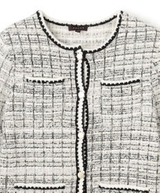 TOCCA 【百田夏菜子さん着用】FLUFFY PATH ニットジャケット