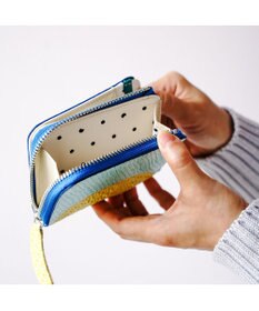 tsumori chisato CARRY スプリングねこパズル 2つ折り財布