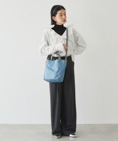 russet ナイロンジャガード2WAYミニトートバッグ(SF-260)