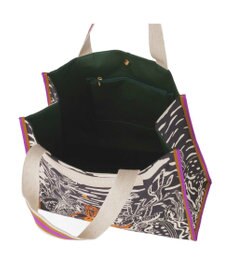 tsumori chisato CARRY サボテンと太陽 トートバッグ Lサイズ　【たっぷり収納】