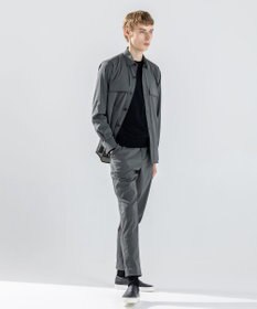 JOSEPH HOMME 新素材【ストレッチ】グレインウェーブストレッチ ドロスト付テーパードパンツ / PEGG CONVERTIBLE