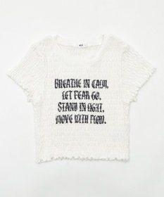 WEGO ロゴシャーリングちびT