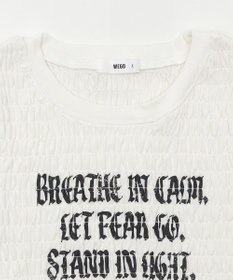 WEGO ロゴシャーリングちびT