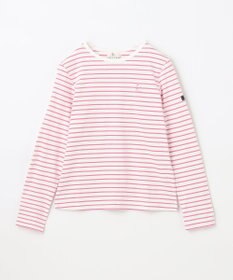 組曲 KIDS 【150-160cm】長袖ボーダー Tシャツ