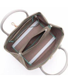 A.D.M.J. 【ファブリック】スエードプラス/マーキスショルダーストラップ付トート25cm