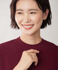 J.PRESS LADIES 【WEB限定】2way パール イヤカフ リング