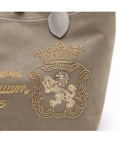 A.D.M.J. 【ファブリック】スエードプラス/マーキスショルダーストラップ付トート25cm