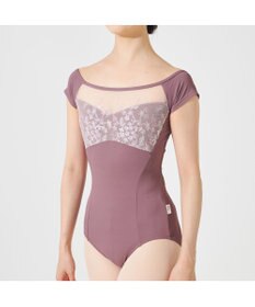 Chacott ◎【Nela ライン】キャップスリーブレオタード