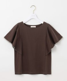 ANY SIS 【接触冷感】360°好印象フリルスリーブ カットソー