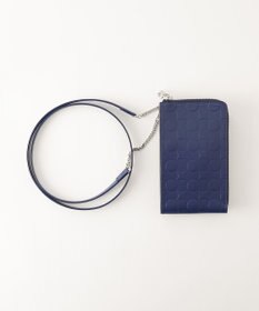 MIYABIYA La quoh with kirakaracho 南蛮七宝エンボスレザーショルダー紐