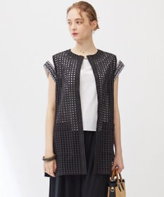 23区 【Indian Factory】アイレットレース ジレ