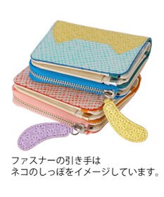 tsumori chisato CARRY スプリングねこパズル 2つ折り財布