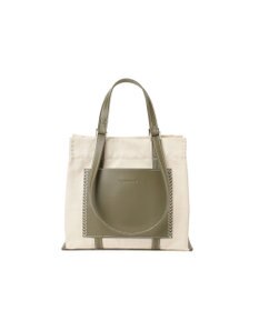 LA BAGAGERIE 【veganview】w handle canvas mini tote