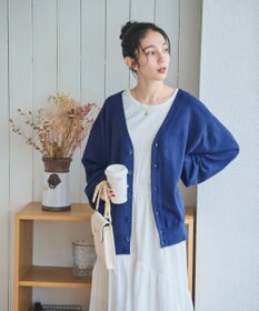 WEGO 【ユニセックス着用ITEM/MLサイズ展開】ドロップショルダーカーディガン