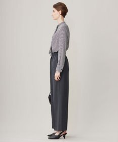 ICB 【洗える】Ｔ/Wブロード ワイドストレートパンツ